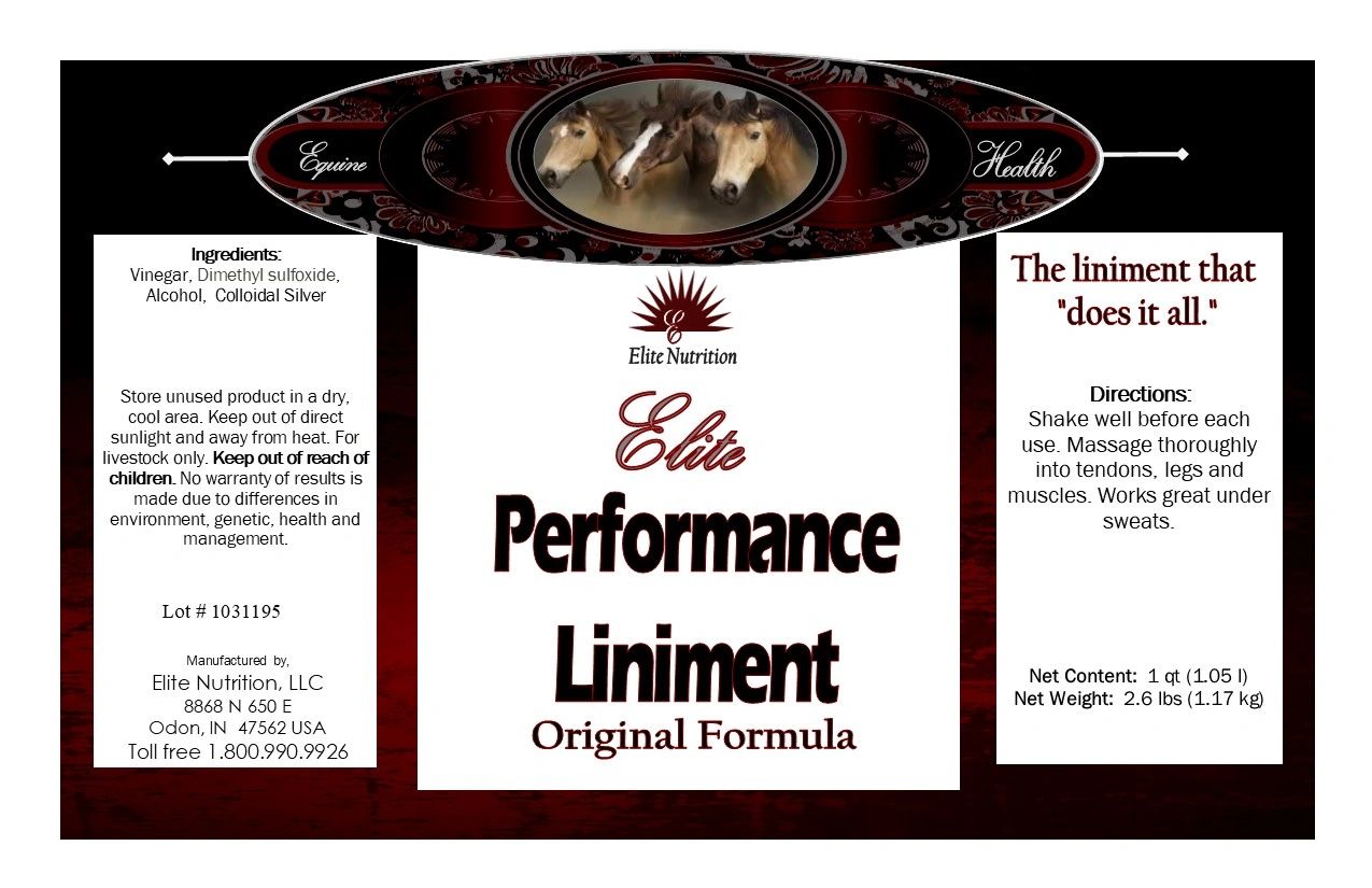 Elite Performance Liniment 32oz
