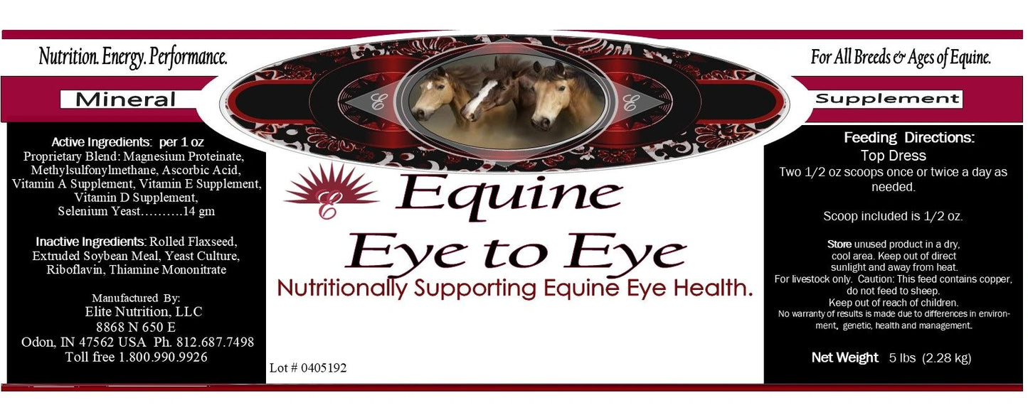 Equine Eye to Eye 5 lb