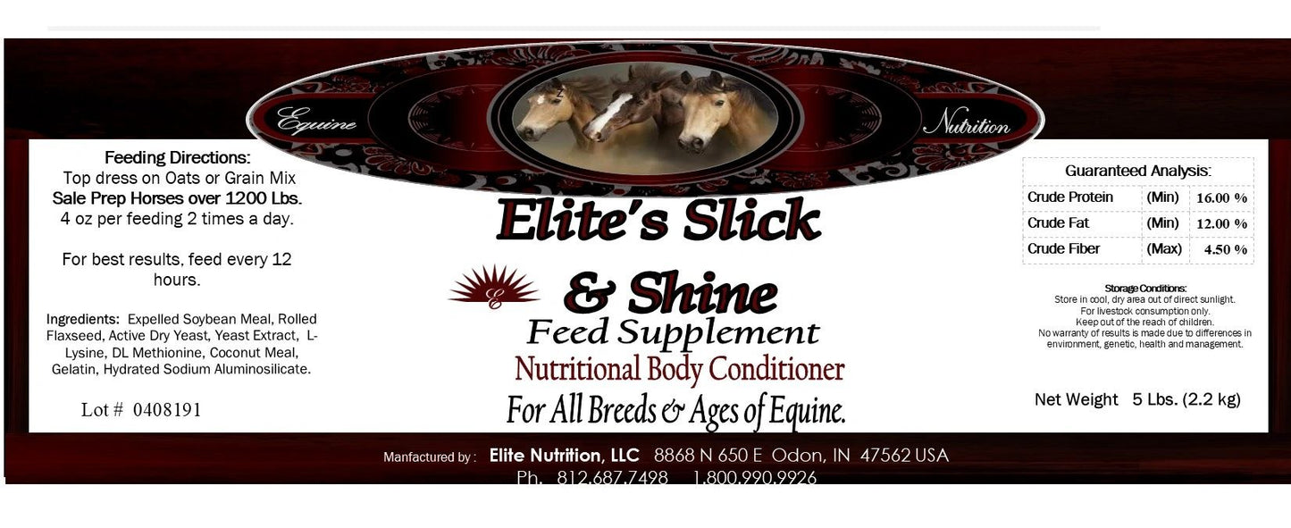 Slick & Shine 10 lbs