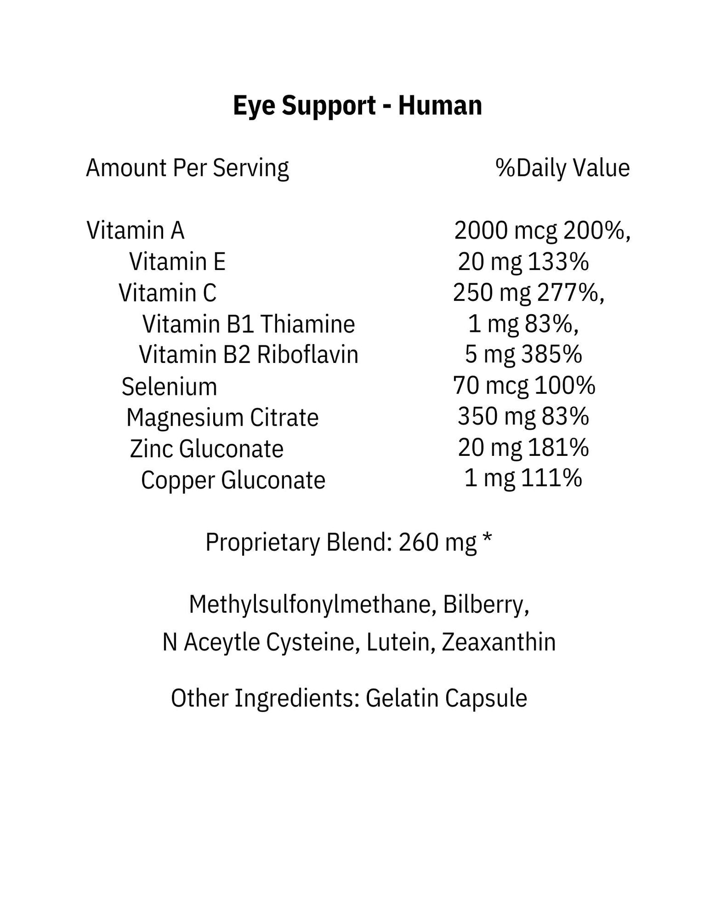 Eye Support 360 Ct.