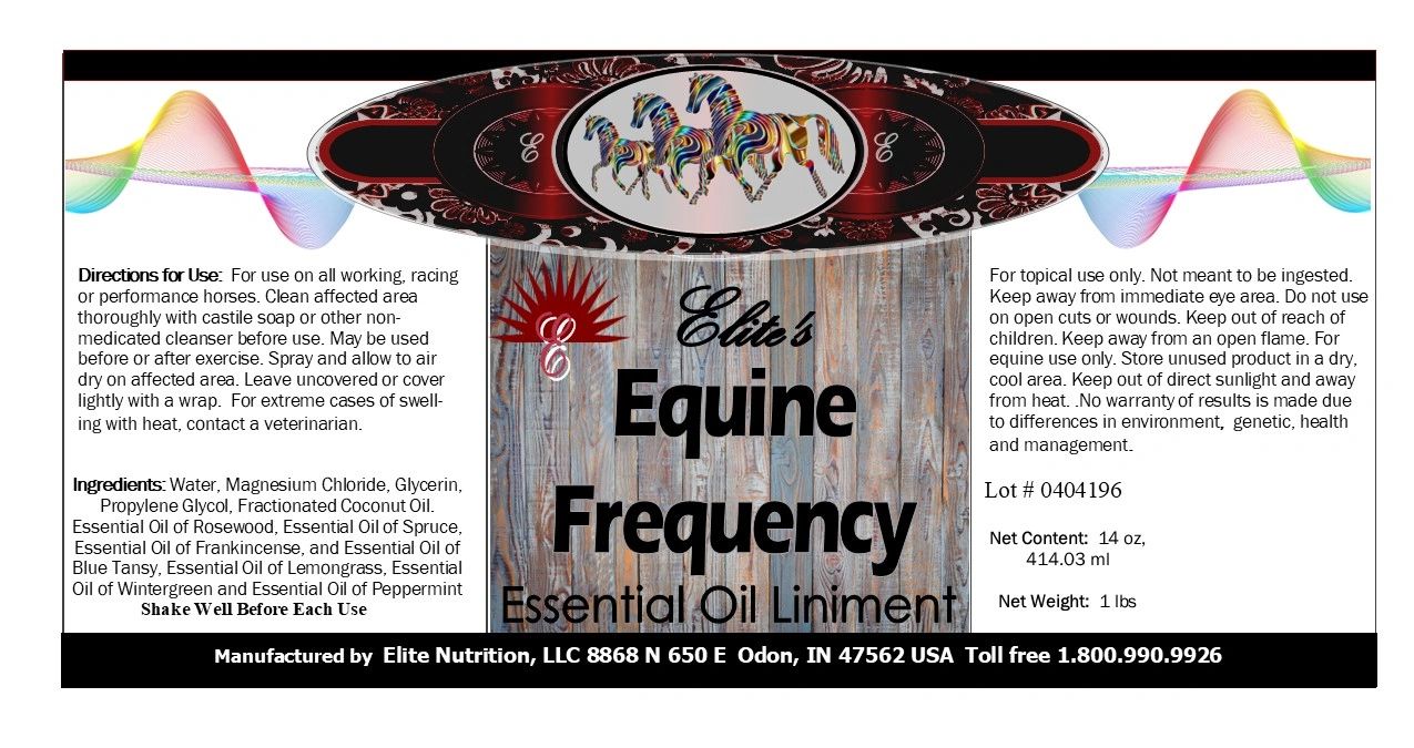 Equine Frequency Liniment