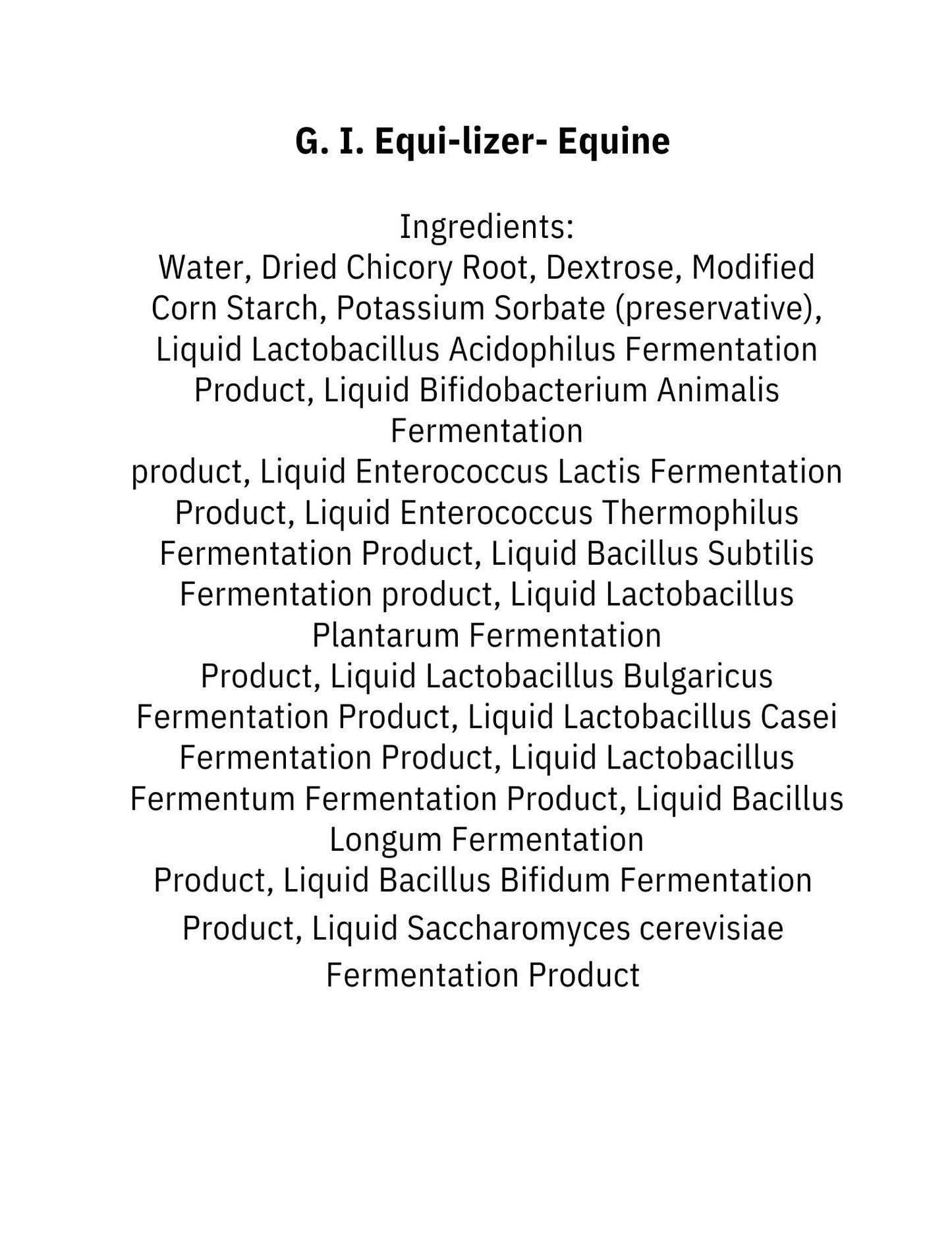 G.I. Equi-Lizer Tubes 10-Pack