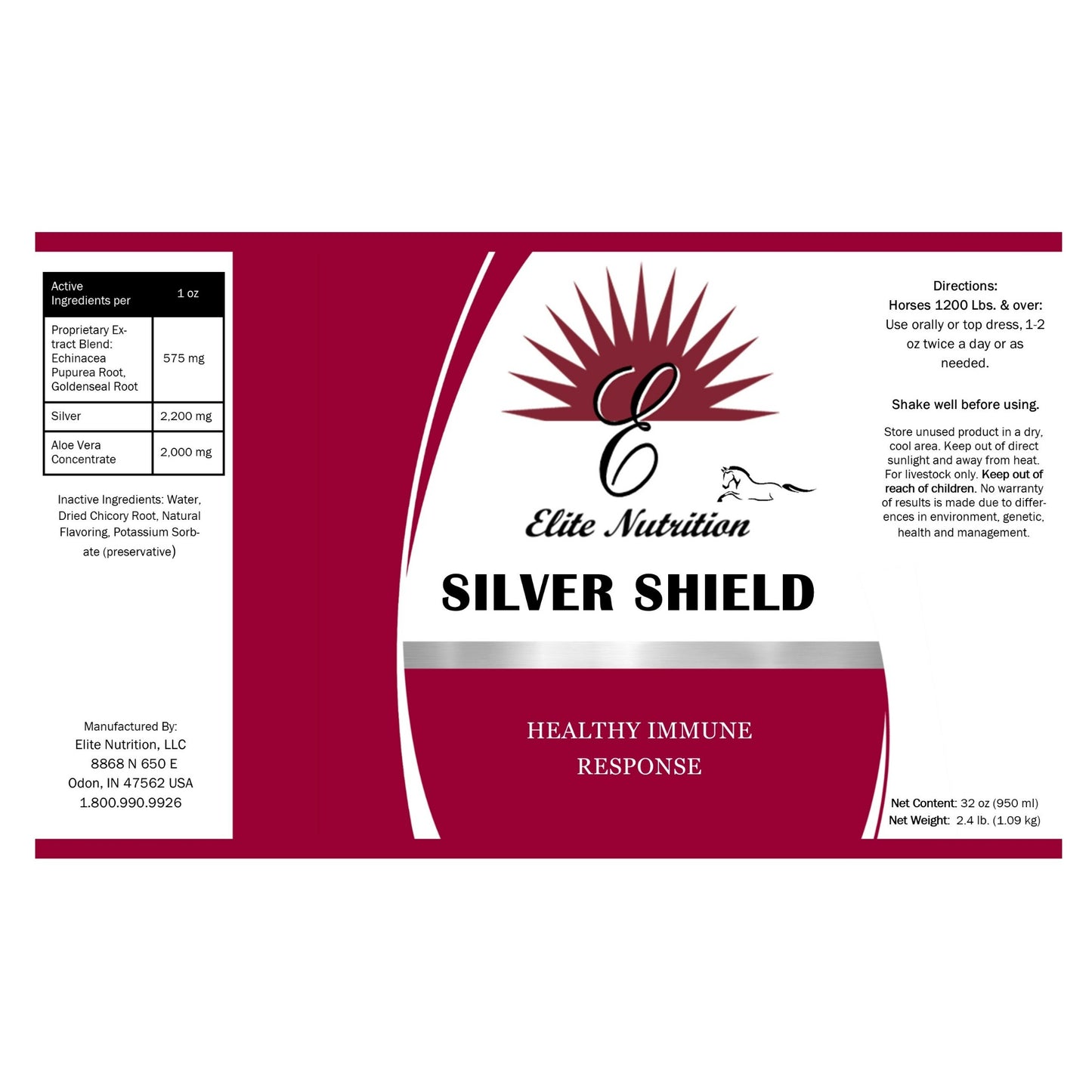 Equine Silver Shield